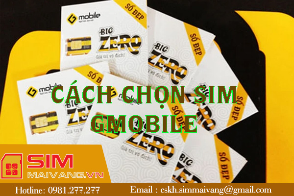 Các cách chọn sim số đẹp Gmobile giá rẻ không nên bỏ qua