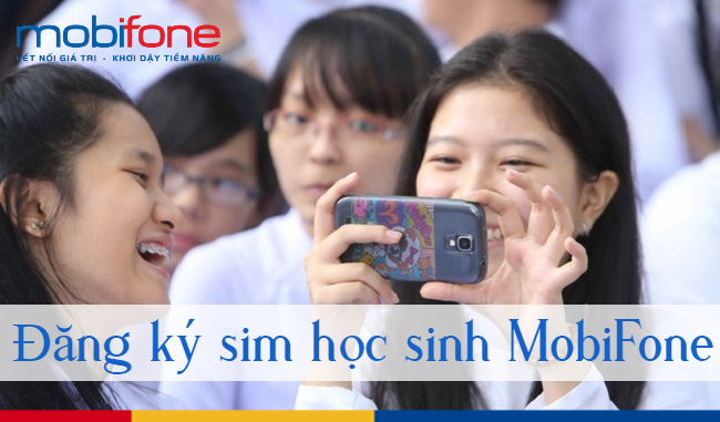 Đăng ký sim học sinh Mobifone