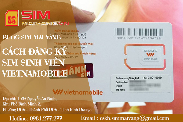 Cách đăng ký sim sinh viên Vietnamobile đơn giản nhất