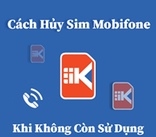 Cách hủy sim mobifone 