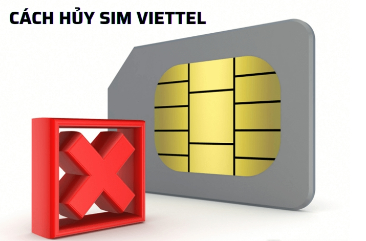 Cách hủy sim Viettel 