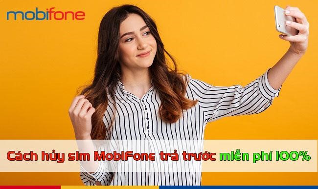 Cách hủy sim mobifone cho thuê bao trả trước