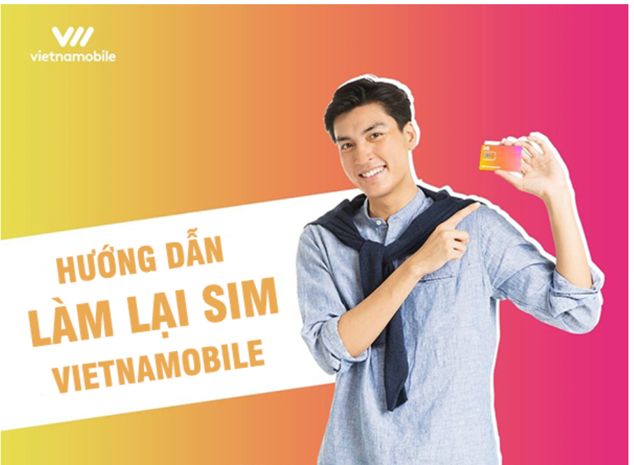 Cách làm lại sim Vietnamobile