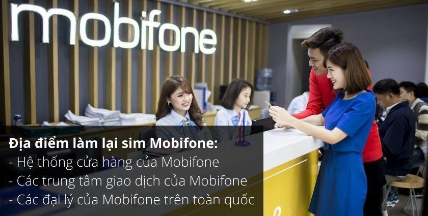 Những lưu ý cần nắm khi làm lại sim Mobifone