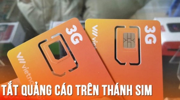 Cách tắt quảng cáo sim Vietnamobile