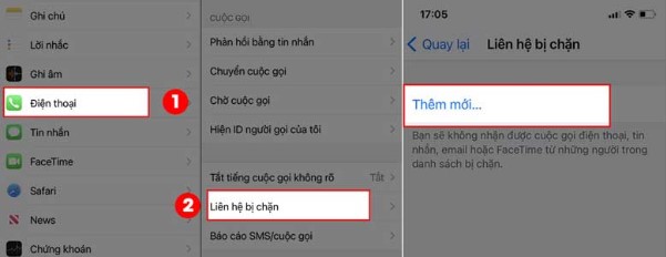 Chặn tin nhắn rác trên iPhone