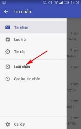 Bước tiếp theo để chặn tin nhắn rác GMobile