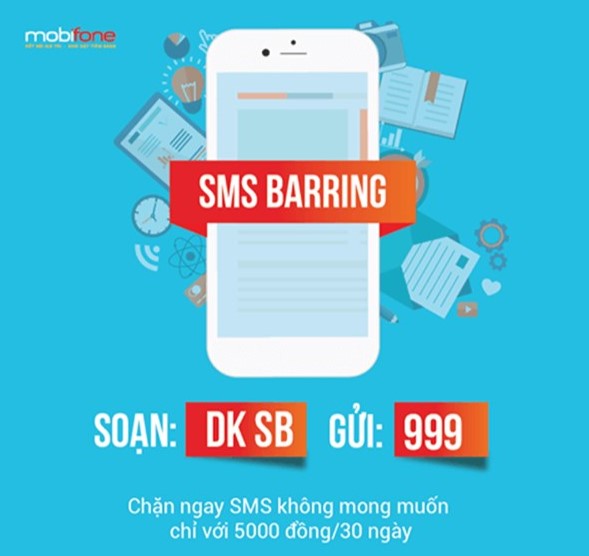 Chặn tin nhắn rác với dịch vụ chặn tin nhắn rác Mobifone