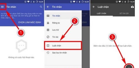 Chặn tin nhắn rác qua Laban SMS