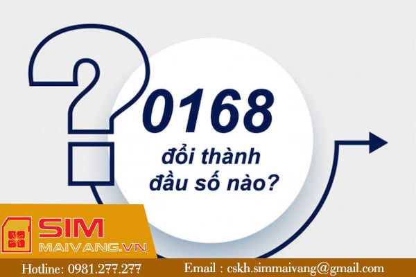 Tại sao cần chuyển đổi đầu số 0168 thành đầu số mới?