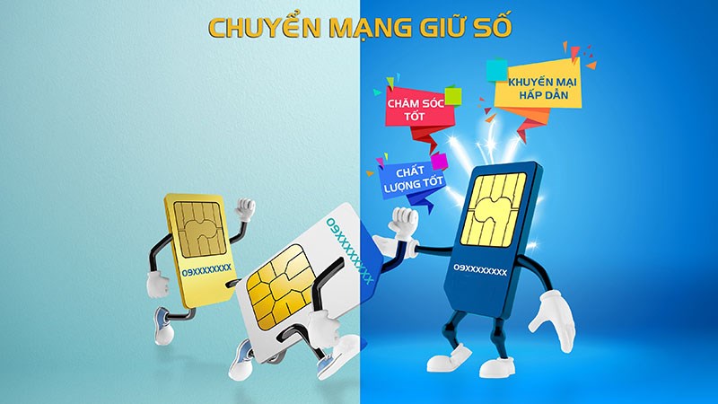 Chuyển mạng giữ số Gmobile
