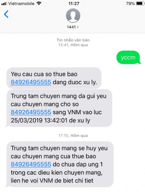 Cách chuyển mạng giữ số Vietnamobile