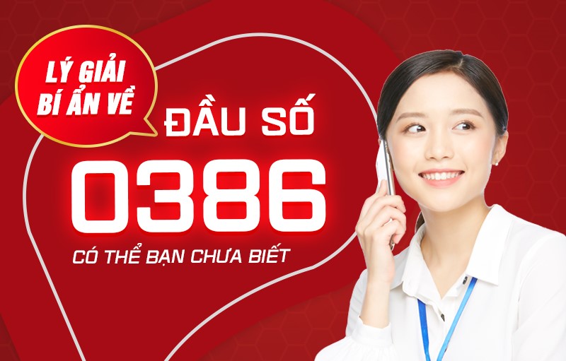 Đầu số 0386 đã mang ý nghĩa tốt đẹp và may mắn