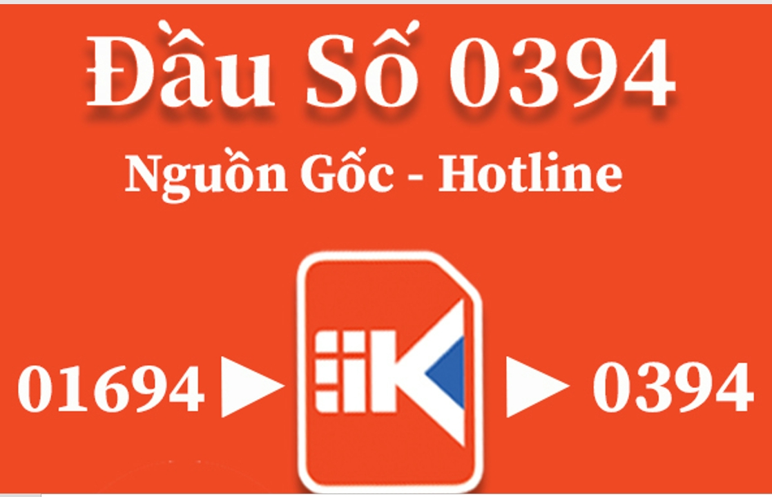 Nhà mạng nào sở hữu đầu sim số 0394? 