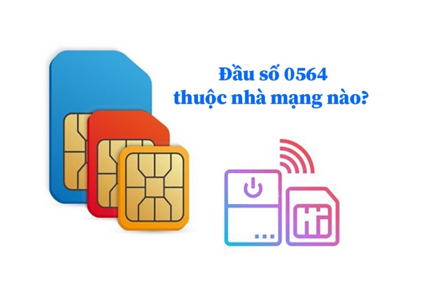 Đầu sim số 0564 là mạng Vietnamobile 