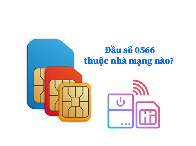 Đầu số 0566 nhà mạng Vietnamobile