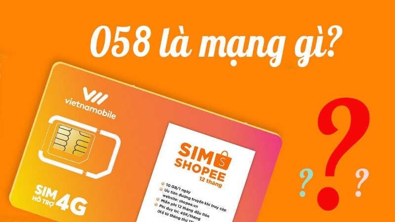 Đầu sim số 058 là mạng gì?