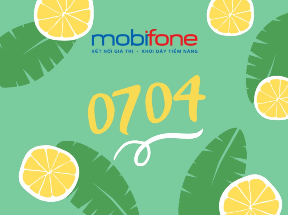 Đầu sim số 0704 thuộc nhà mạng Mobifone