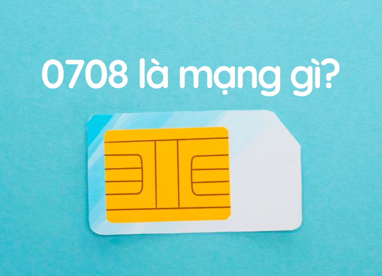 Đầu sim số 0708 thuộc nhà mạng Mobifone