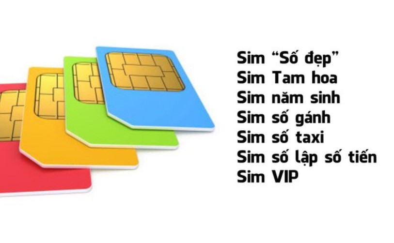 Sim số đẹp với nhiều lựa chọn