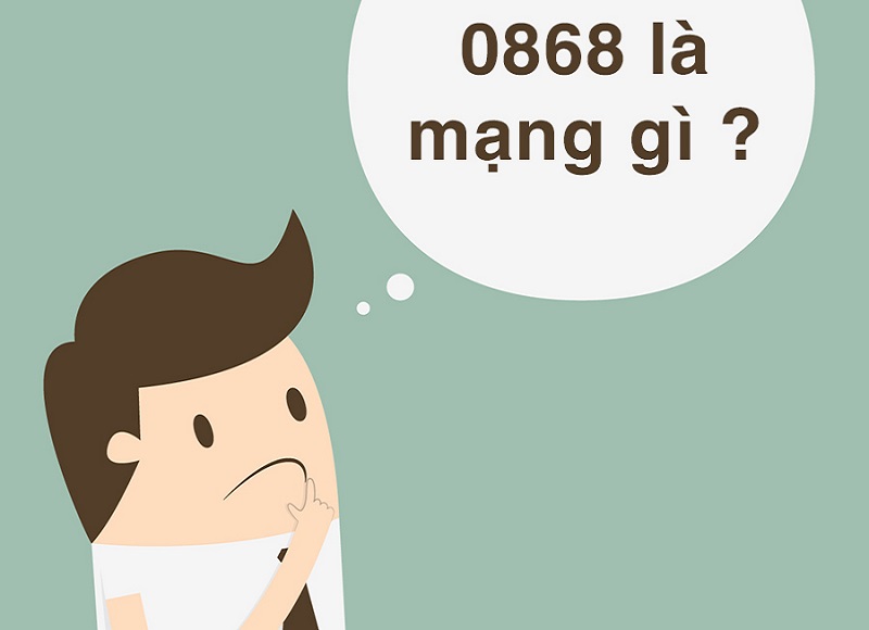 Đầu số sim 0868 là của nhà mạng nào?