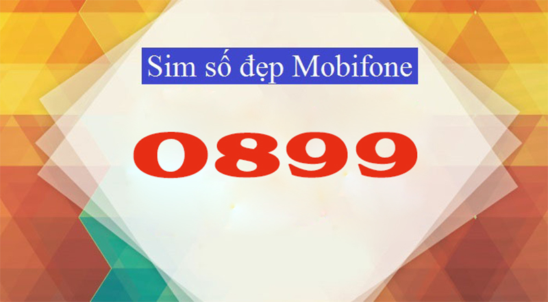 Sim số đẹp 0899