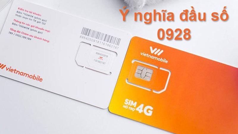 Ý nghĩa đầu sim số 0928