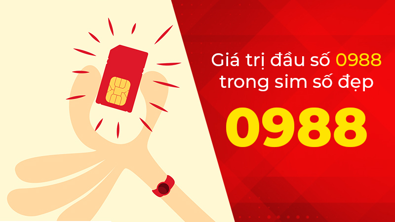 Ý nghĩa đặc biệt của đầu sim số 0988