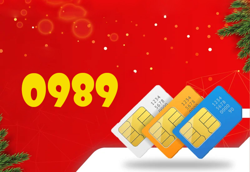 Đầu sim số 0989