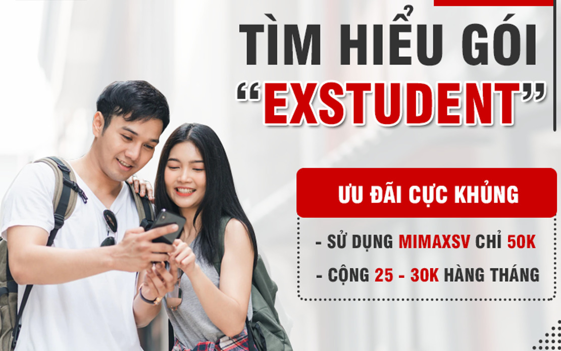 Các thông tin chi tiết về gói cước Exstudent Viettel