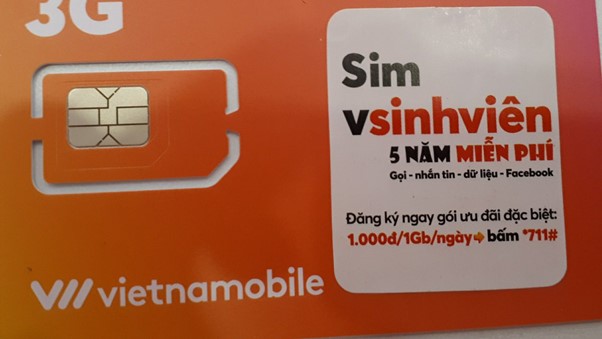 Gói cước sim sinh viên Vietnamobile SV 2024