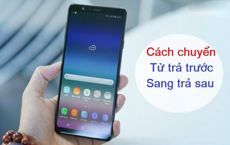 Cách chuyển đổi trả trước sang trả sau Gmobile