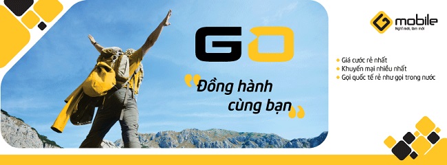 Gói cước trả trước Gmobile