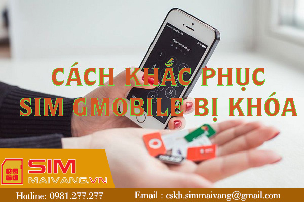 Nguyên nhân và cách khắc phục sim Gmobile bị khóa