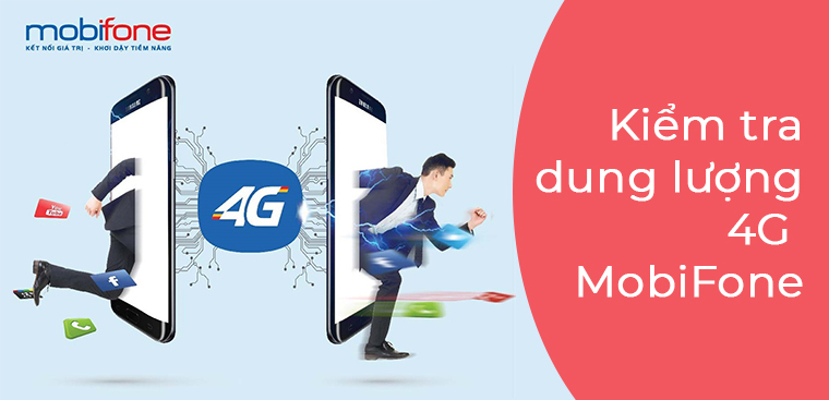 Các gói Data 4G dễ dàng kiểm tra qua nhiều cách