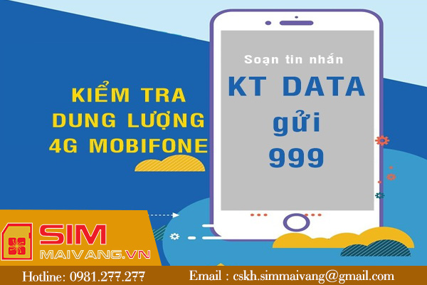 Hướng dẫn kiểm tra data sim Vinaphone đang sử dụng chi tiết