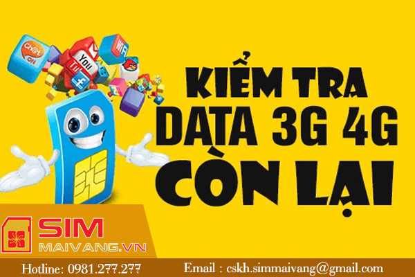 Cách kiểm tra data sim những nhà mạng phổ biến đơn giản