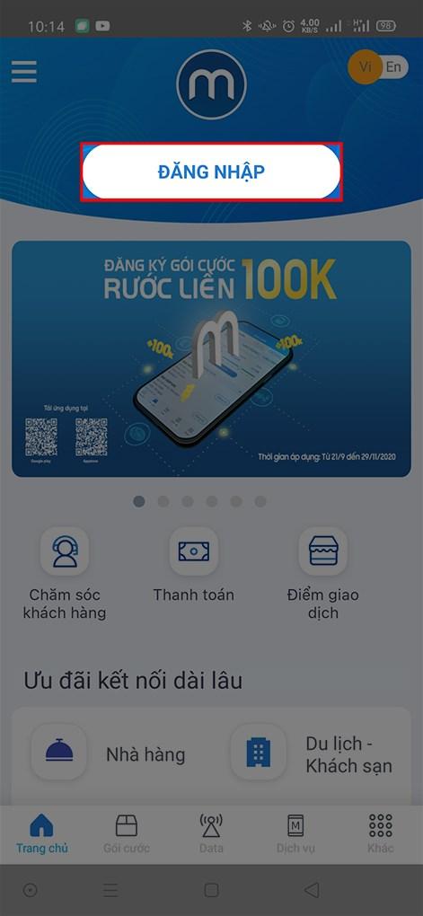 Kiểm tra số điện thoại Mobifone bằng ứng dụng My Mobifone