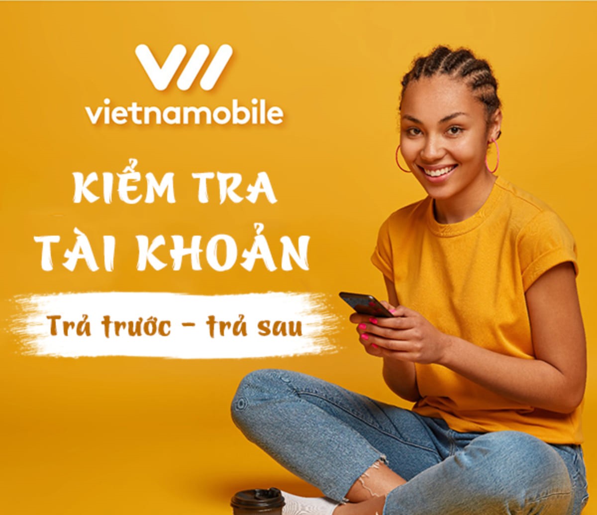 Kiểm tra tài khoản sim Vietnamobile thuê bao trả trước