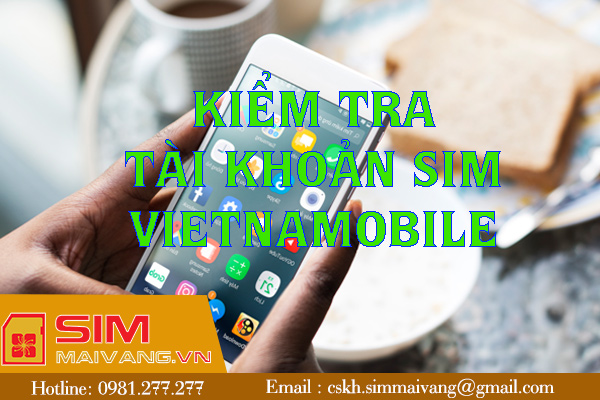 Kiểm tra tài khoản sim Vietnamobile dễ hiểu dể làm