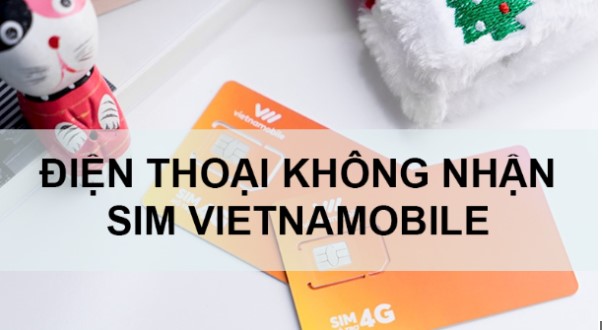 Khắc phục lỗi không nhận sim Vietnamobile