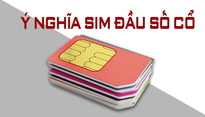 Sim Đầu Số Cổ có ý nghĩa gì?