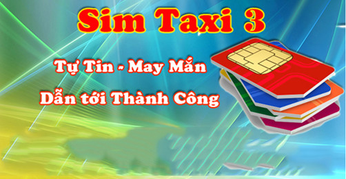 Ý nghĩa sim Taxi 3