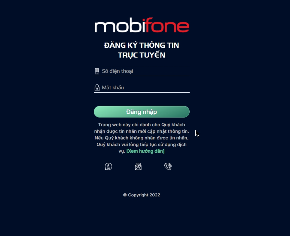 Cách đăng ký sim chính chủ Mobifone trên website